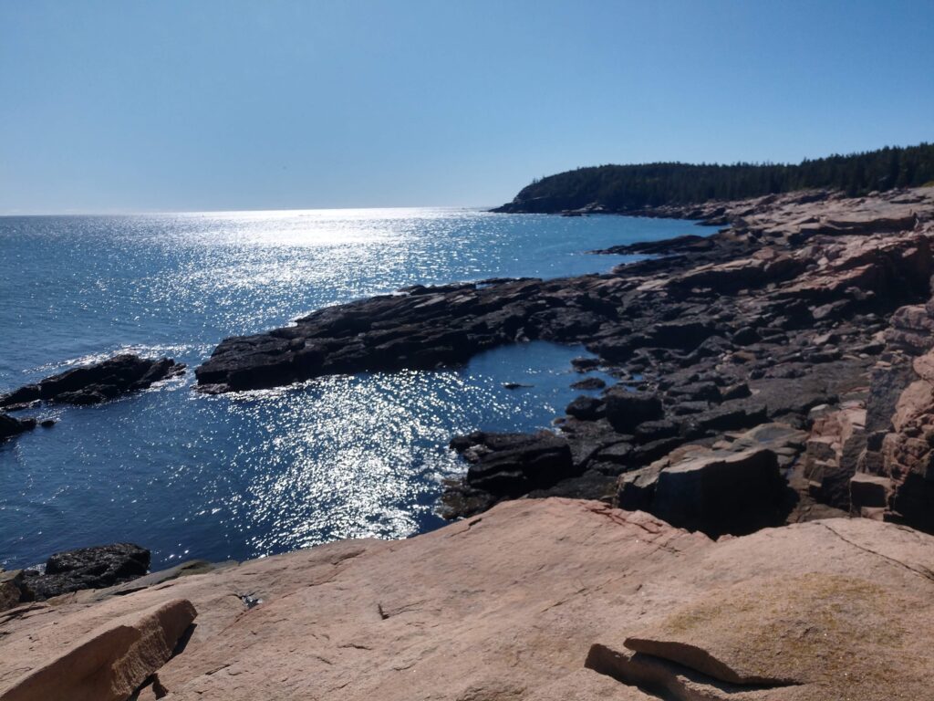 Rocky Cliffs in Acadia National Park