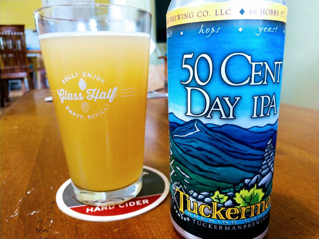 Can Art of 50 Cent Day IPA from Tuckermans Brewing