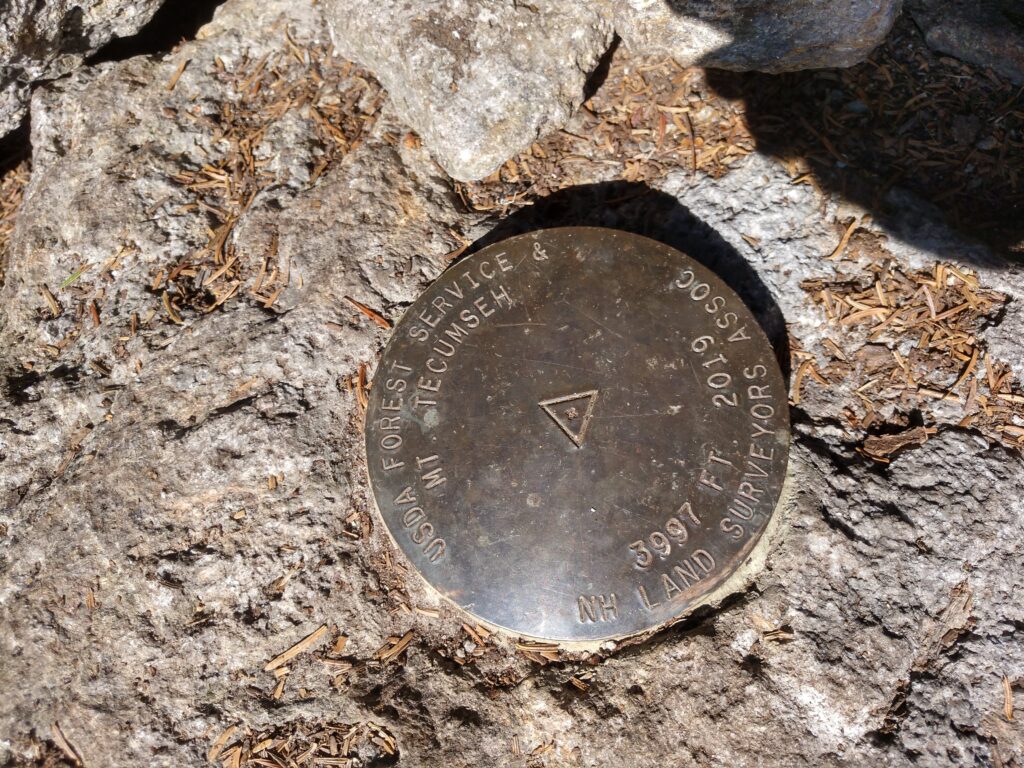 The New 2019 Survey Marker Revealing a Height of Just 3,997 Feet