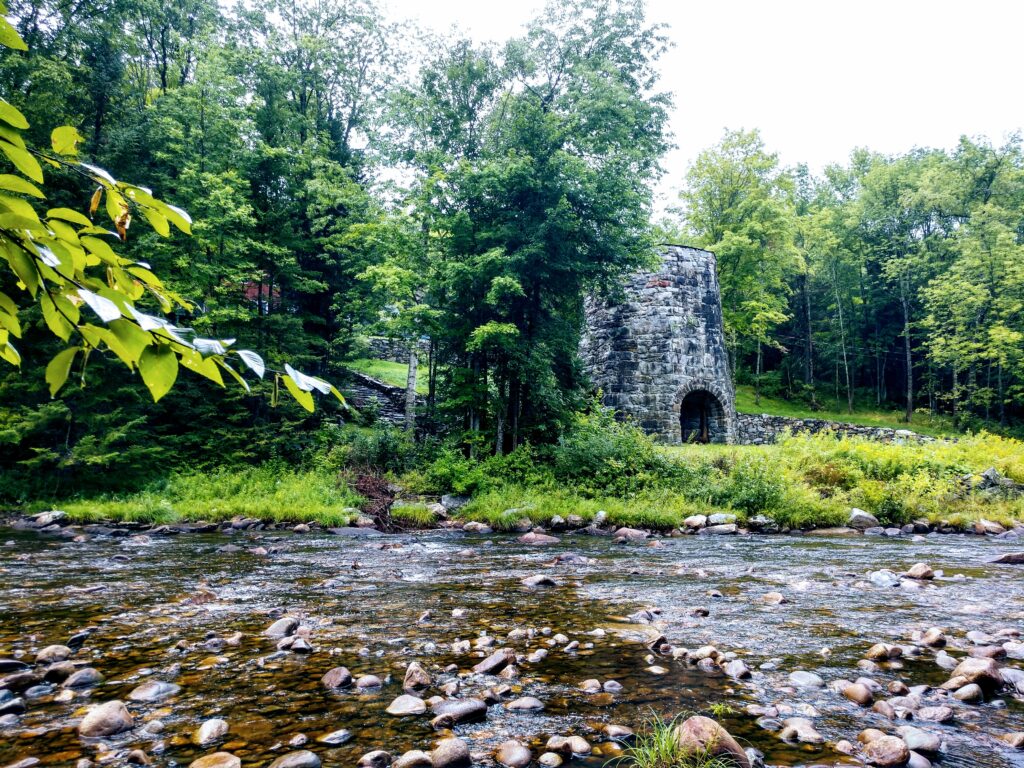 Franconia's Old Stone Iron Furnace