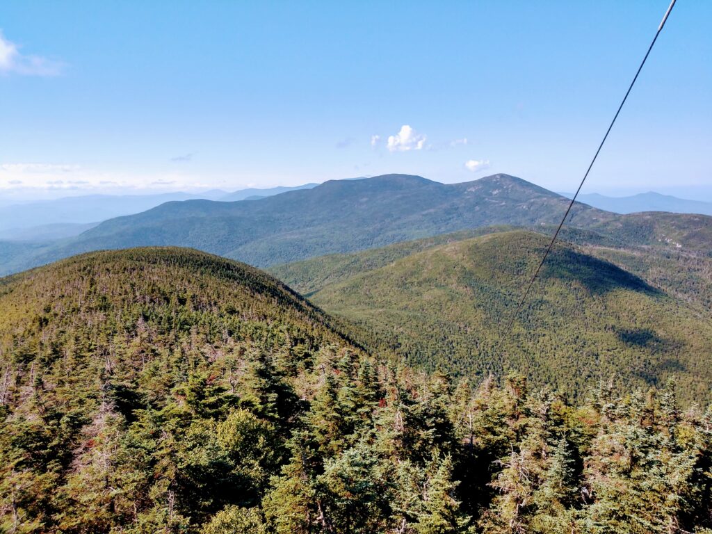 Mt Kinsman from Cannon Mountain