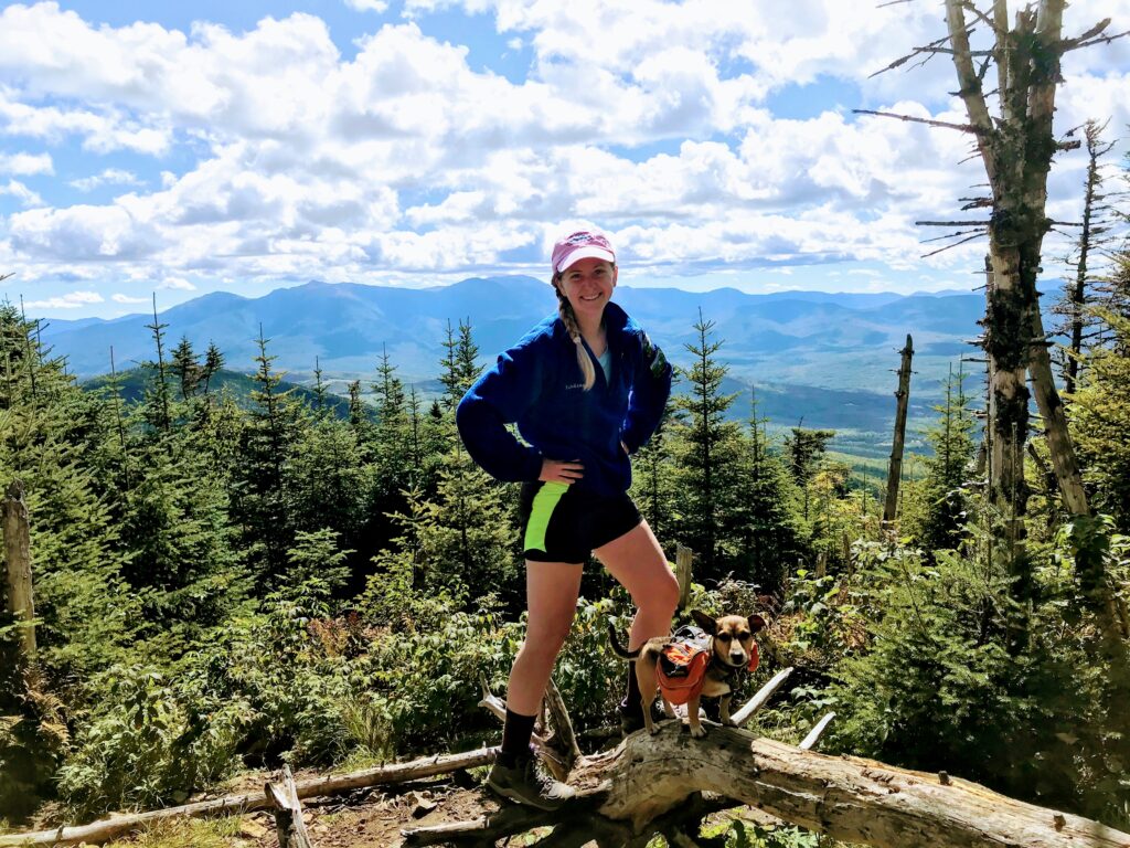 Lindsey and Albert with Mt Washington in the background