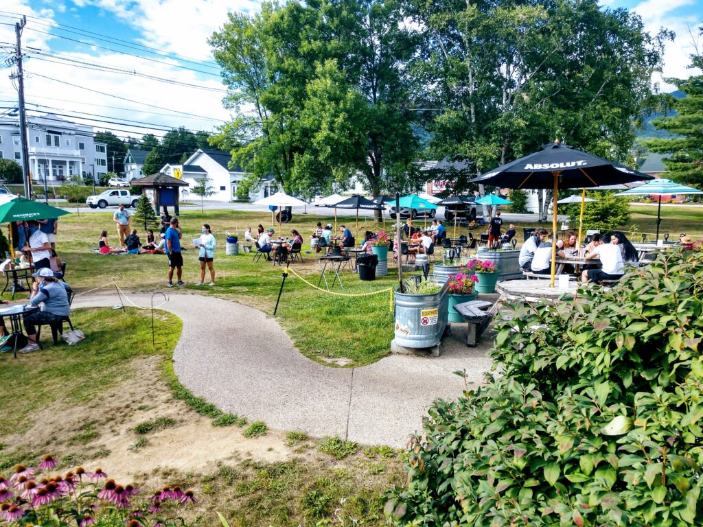 Beer Garden at One Love Brewery