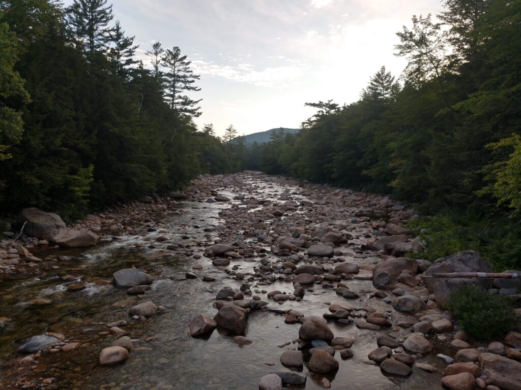 Pemigawasset River at Dawn