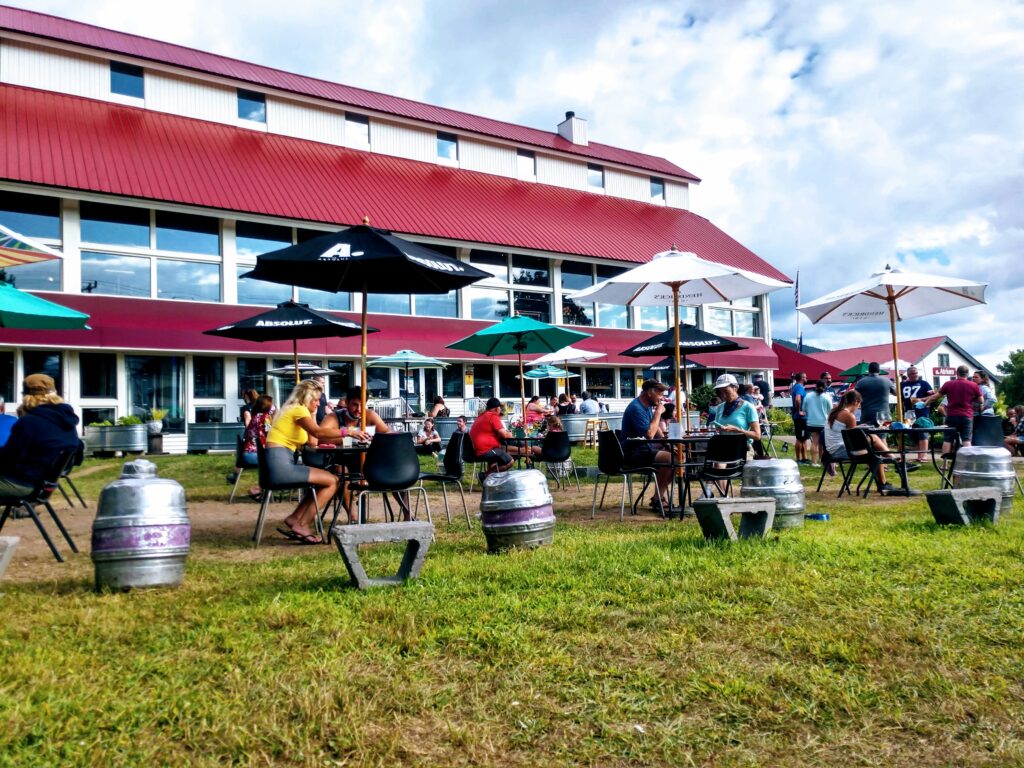 Beer Garden at One Love Brewery