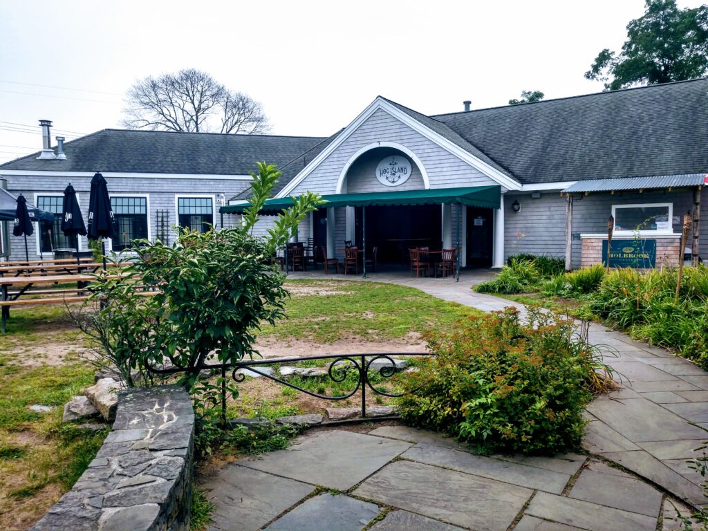 Beer Garden at Hog Island Beer Co