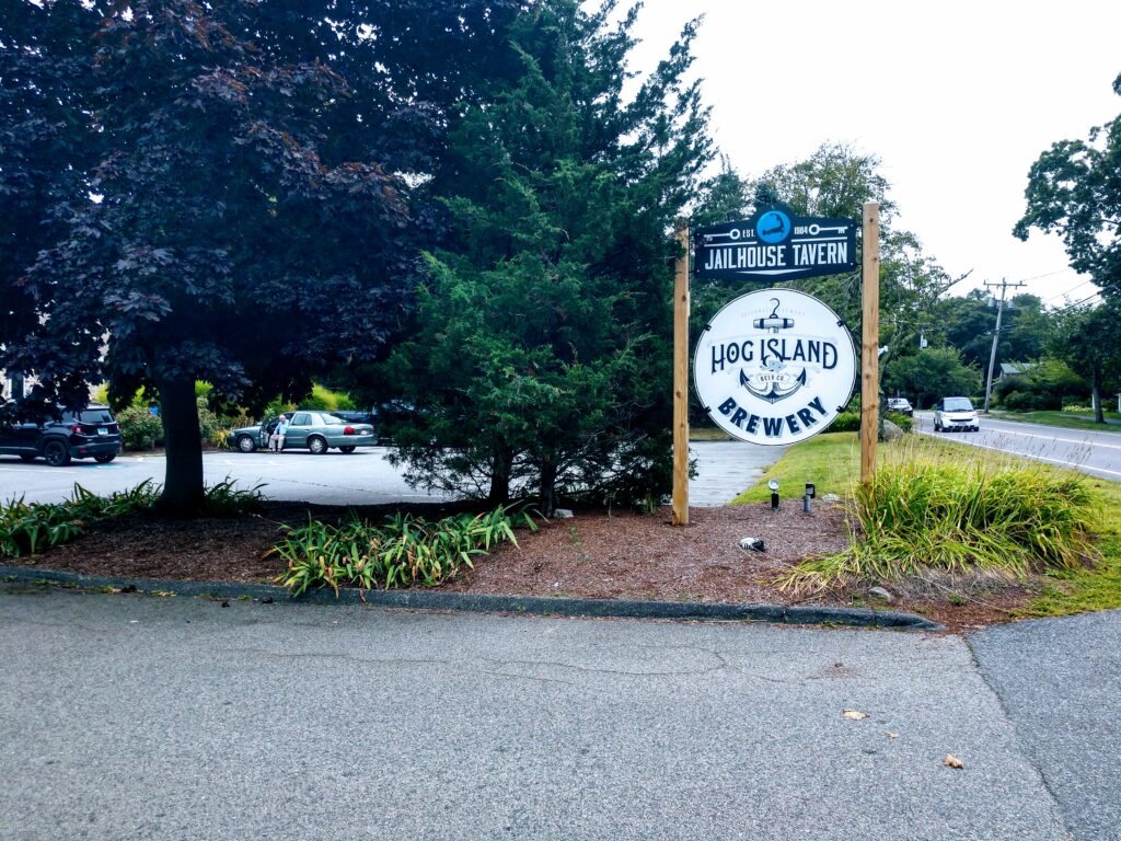 Hog Island Beer Co Sign