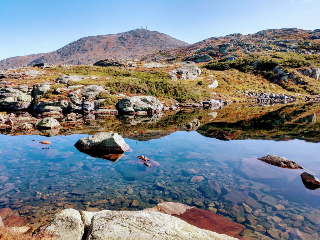 Mt Washington Reflection in the Lake of the Clouds