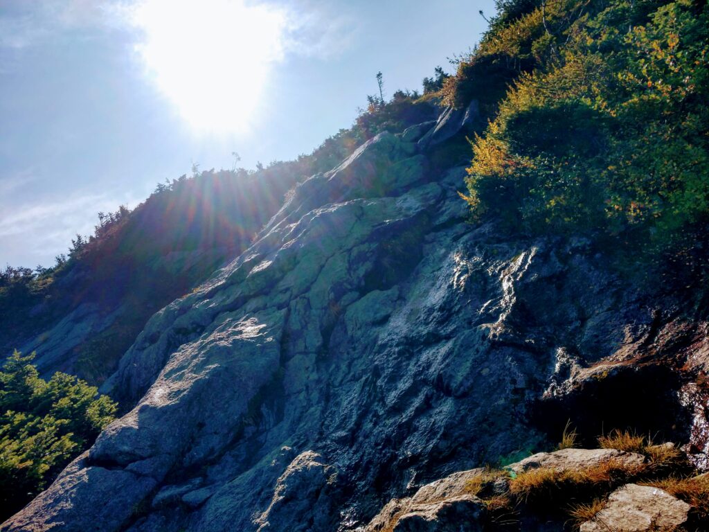 Rock Edifice up the Ammonoosuc Trail