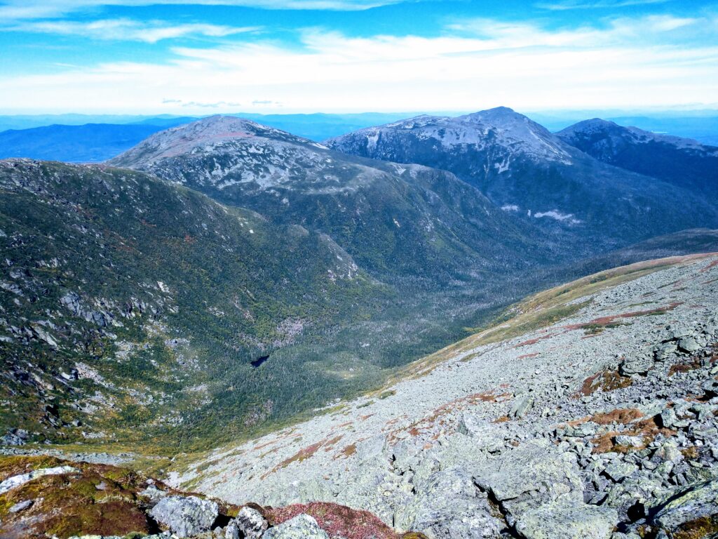 View of Mt Jefferson, Adams and Monroe