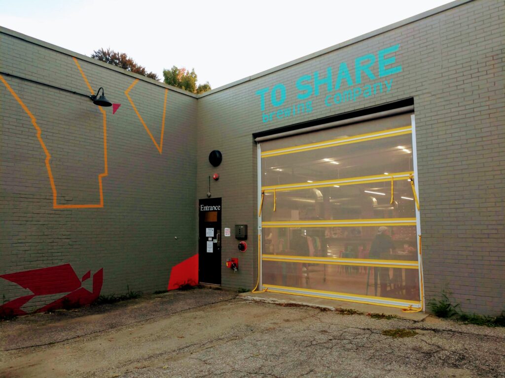 To Share Brewing Facade