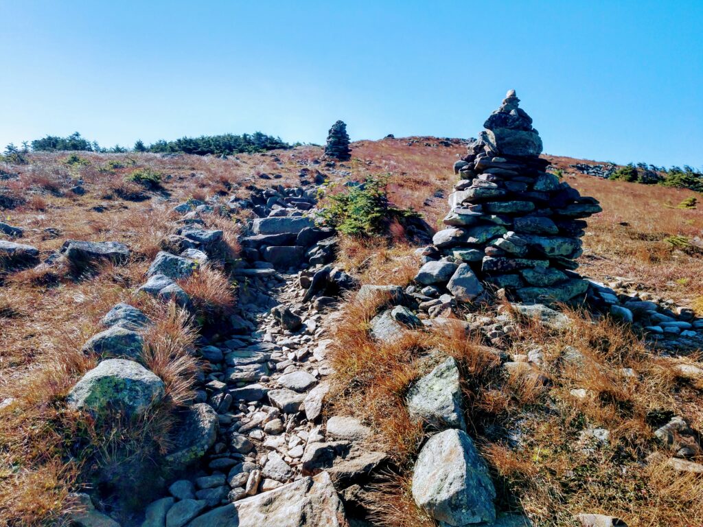 Approaching the summit of Moosilauke