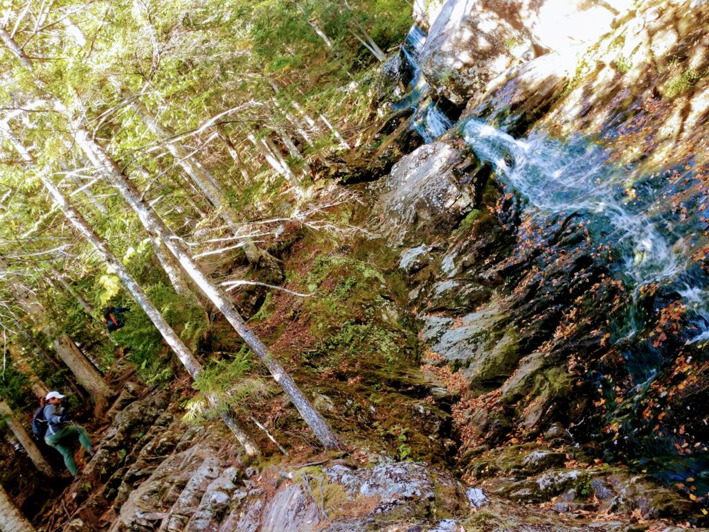 Waterfall Along the Beaver Brook Trail