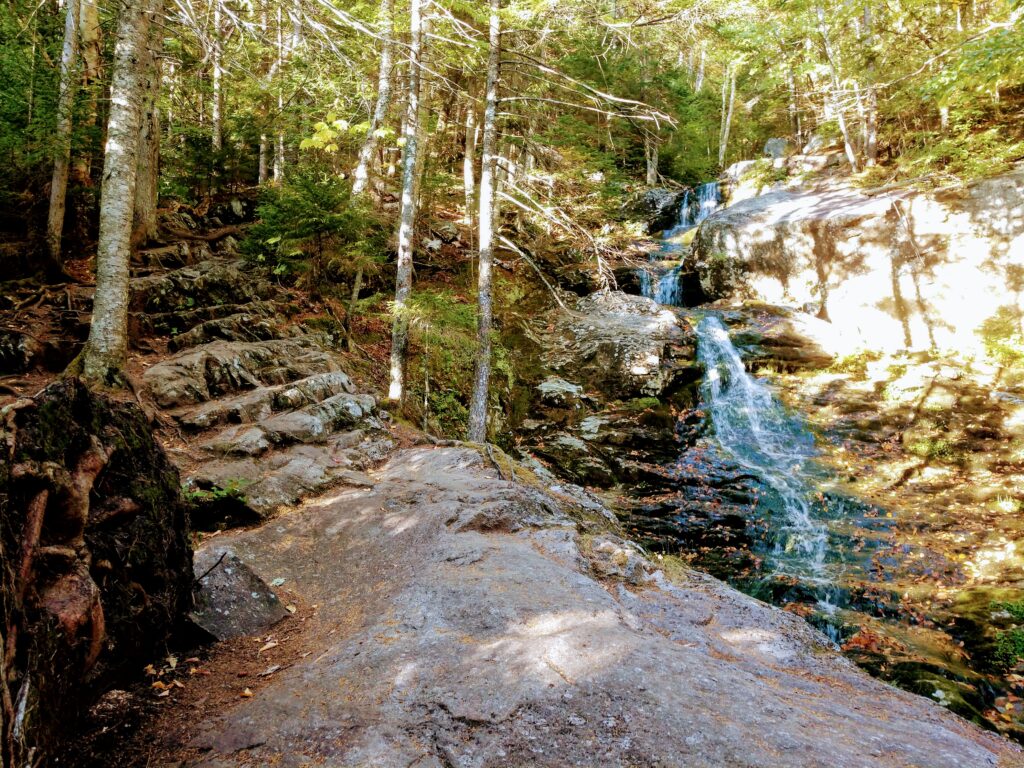 Waterfall Close to the Beaver Brook Trailhead