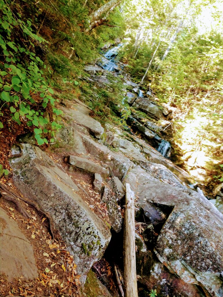 Waterfall Ascending Mt moosilauke