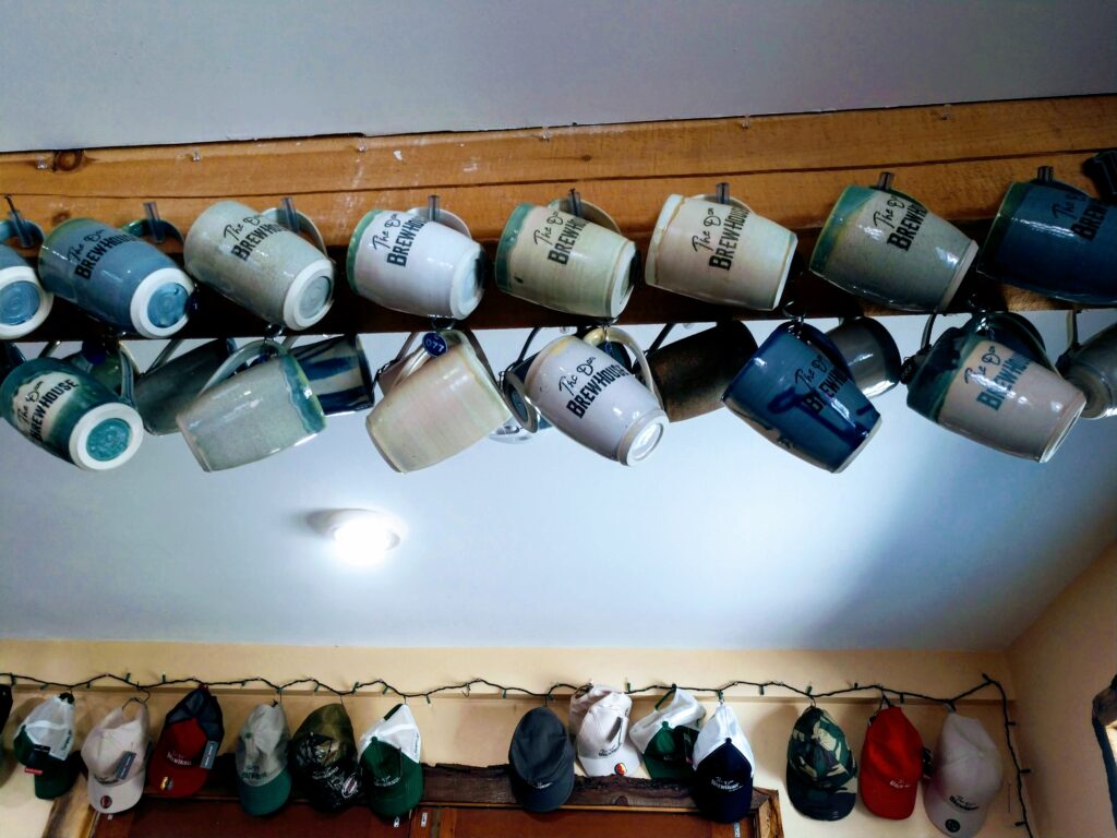  Hanging Mugs for Dam Brewhouse Mug Club