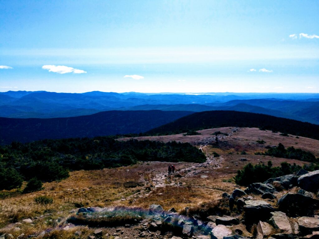 Trails up Mt Moosilauke