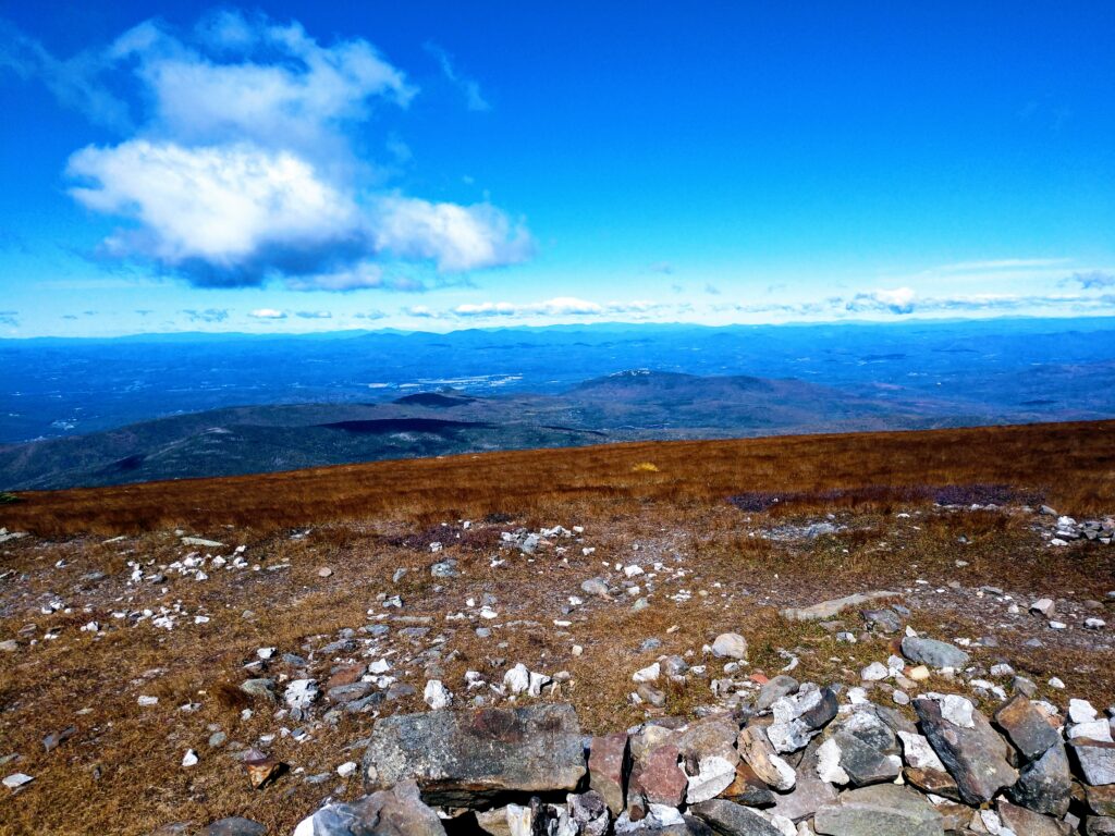 Views of Vermont from Mt Moosilauke