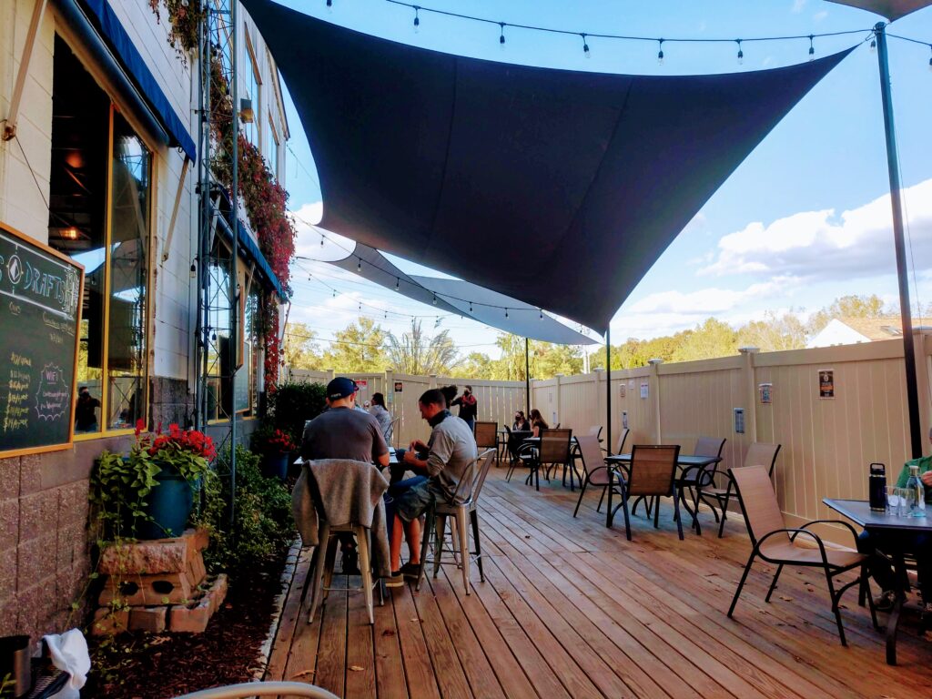 Counter Weight Brewing Patio