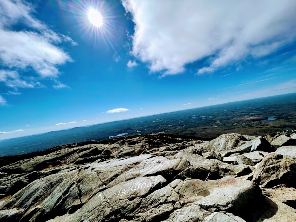 View from the Peak of Mt Monadnock