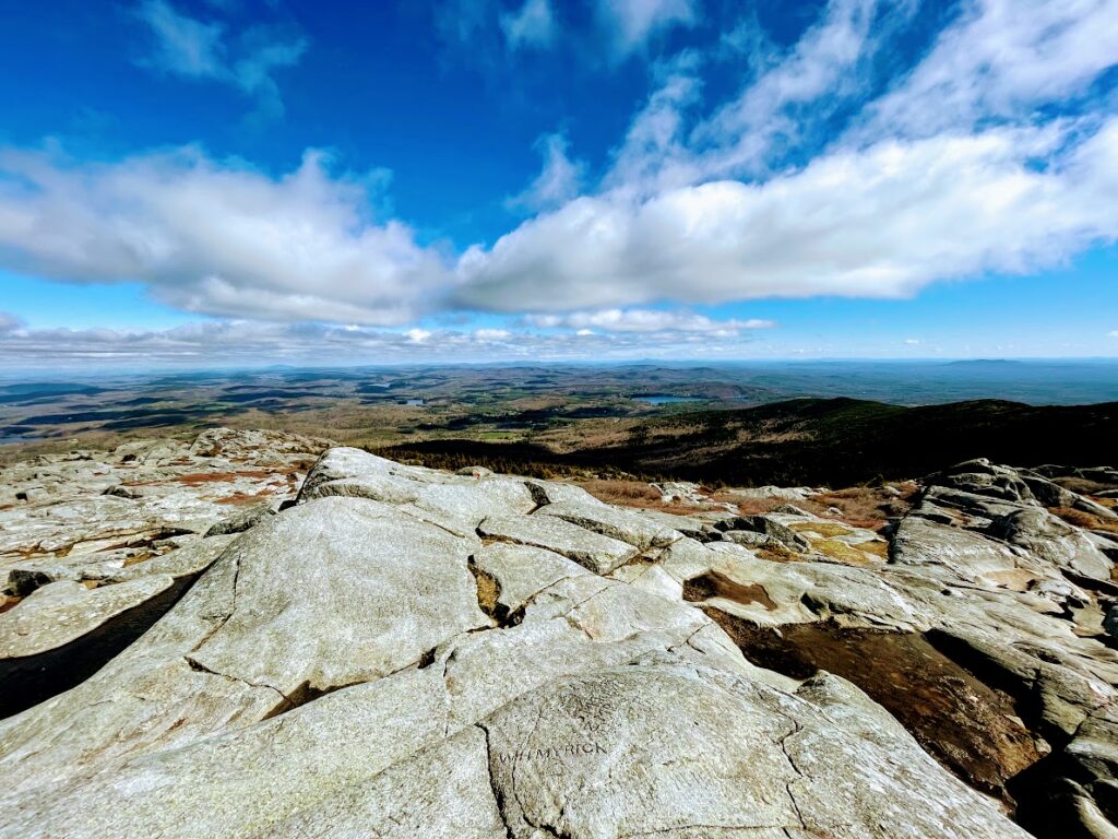 Majestic View from the Top of Mt Monadnock