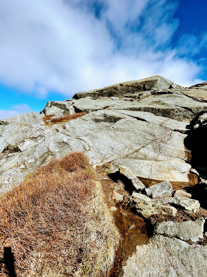 Steep Hike Up Mt Monadnock