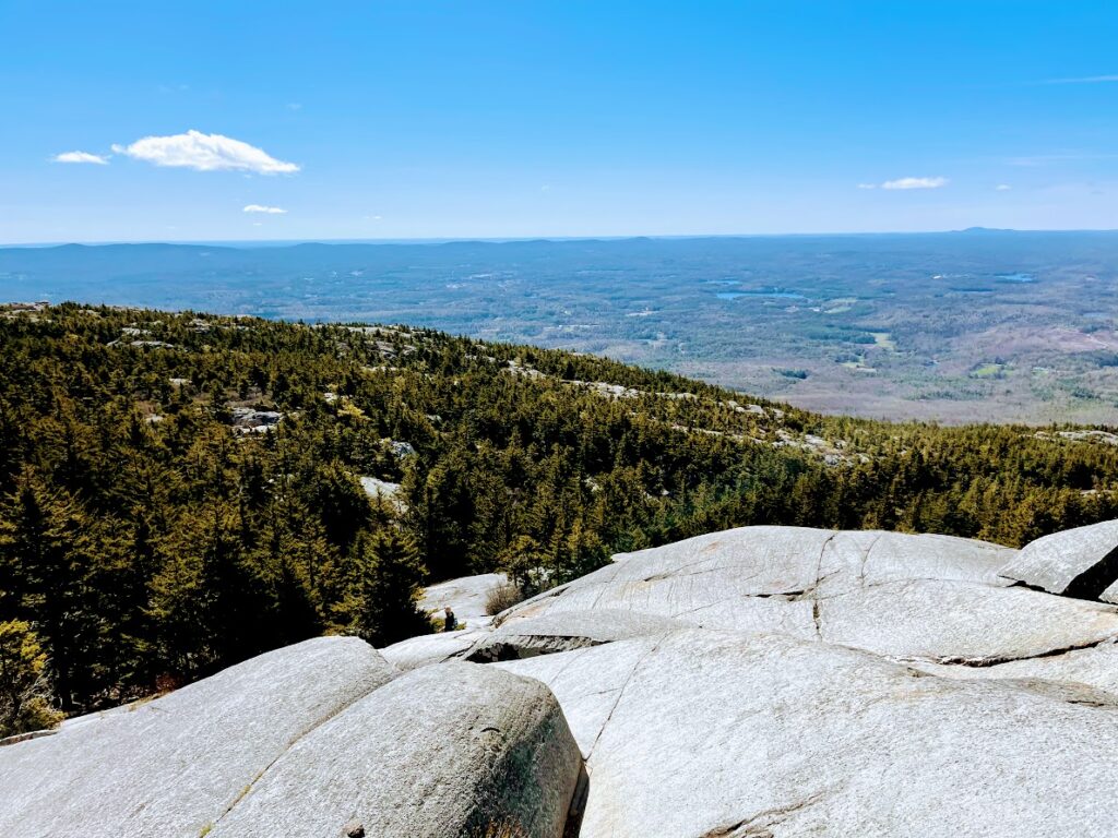 View from Halfway up Monadnock