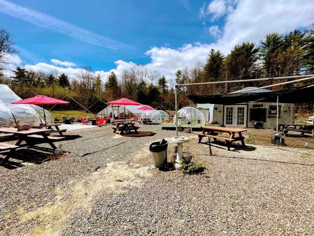 Beer Garden at Granite Roots Brewing