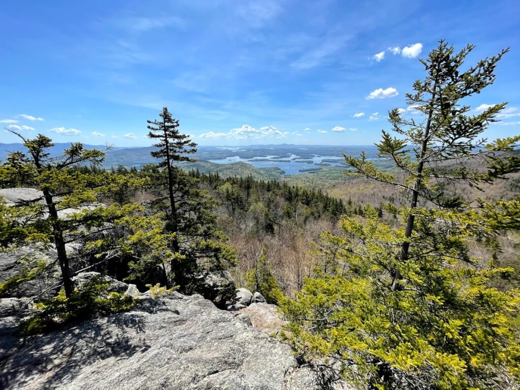 View from the peak of Mt Morgan