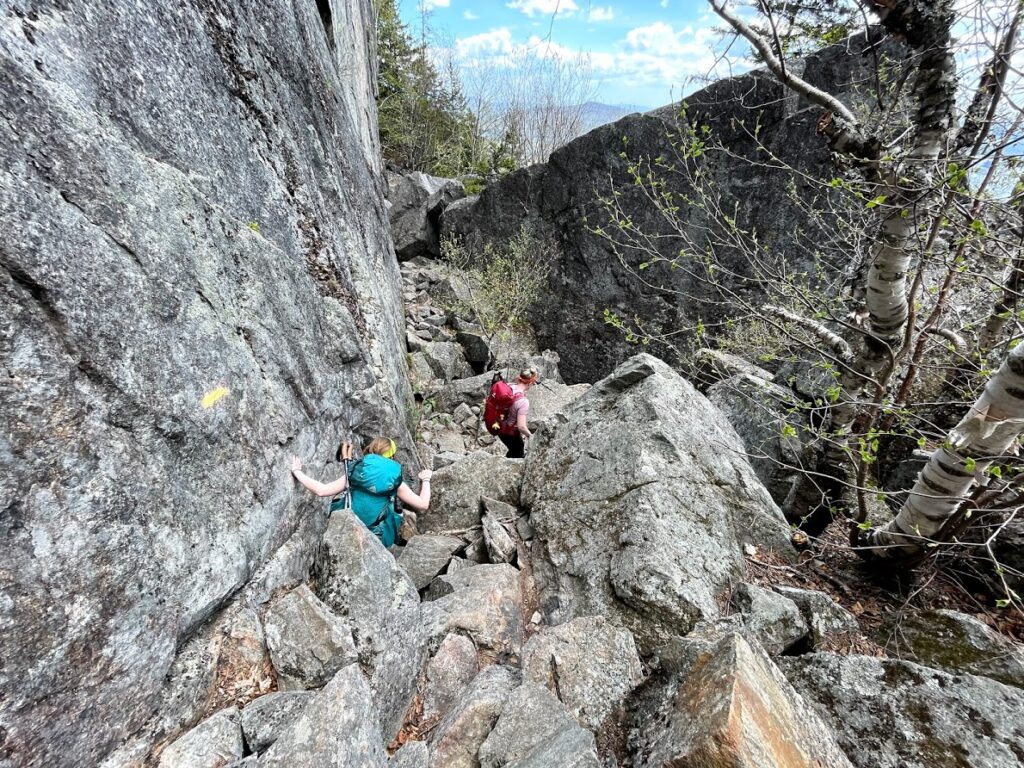 Rocky Trail Down Percival